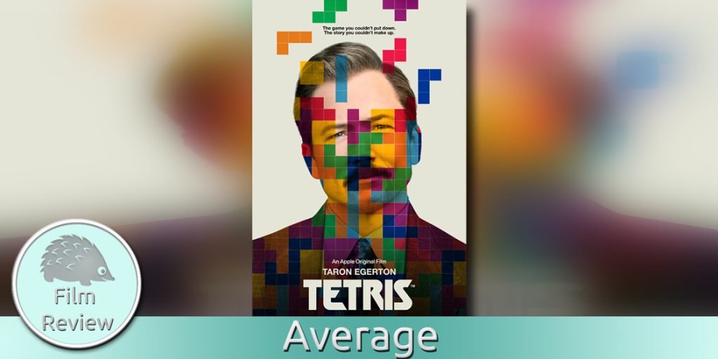 Tetris Featured Image. Tetris FIlm Poster with the Rating Average