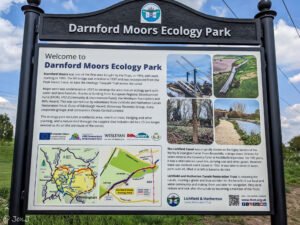 Darnford Moors Ecology Park Entrance Sign